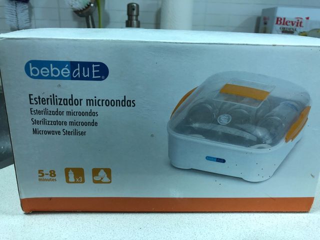 Esterilizador biberones microondas