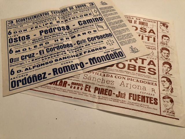 Programas de mano Burgos