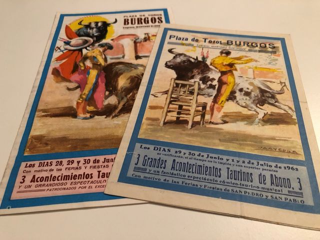 Programas de mano Burgos