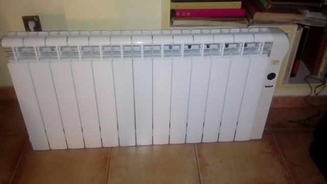 Calefaccion electrica de luz azul nueva muy buen e