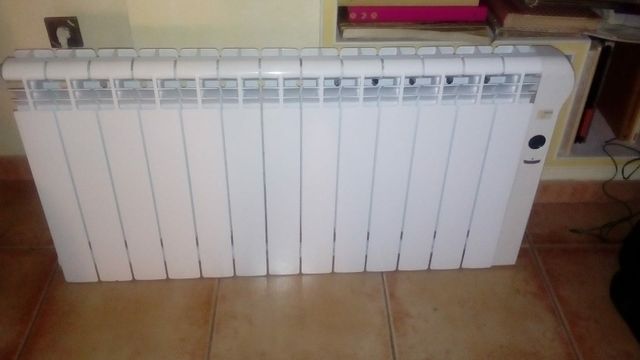 Calefaccion electrica de luz azul nueva muy buen e