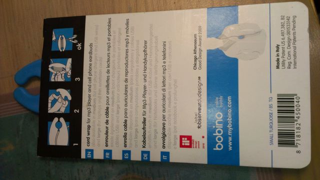 enrolla cables para auriculares