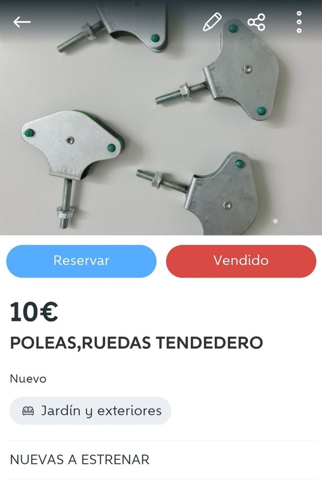 Apliqué para colgar