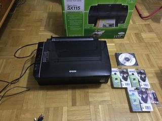 Cartuchos Impresora Epson stylus SX115 de segunda mano por 20 EUR en Madrid  en WALLAPOP