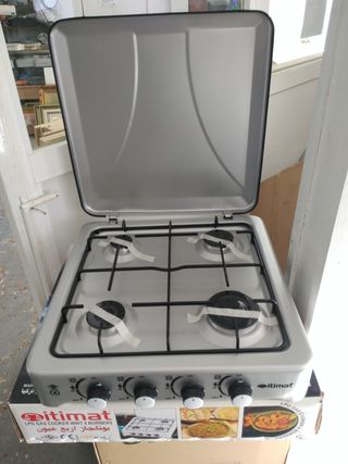 Hornillo de gas Itimat 4 Fuegos Hogar y cocina Pequeño electrodoméstico  ourhouserestaurant.com