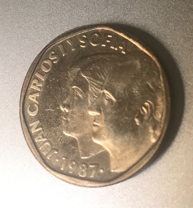 Moneda 500 pesetas año 1987