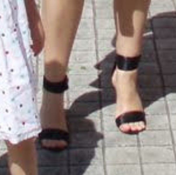 Sandali Marypaz in raso nero con cinturino alla caviglia T 38