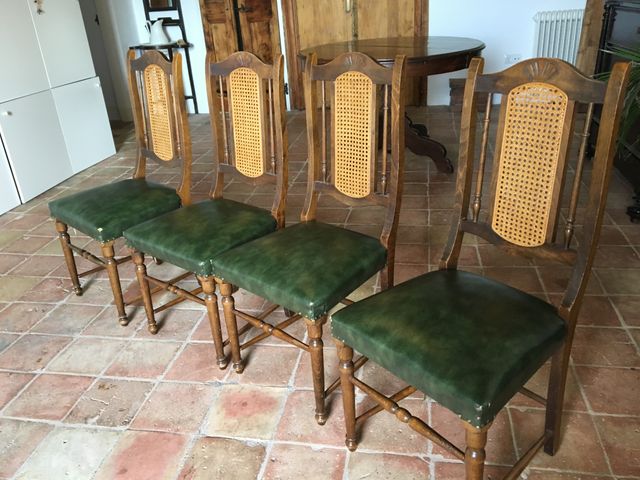 Sillas comedor antiguas de segunda mano por 60 € en Girona en WALLAPOP Sillas comedor antiguas de segunda mano por 60 € en Girona en WALLAPOP