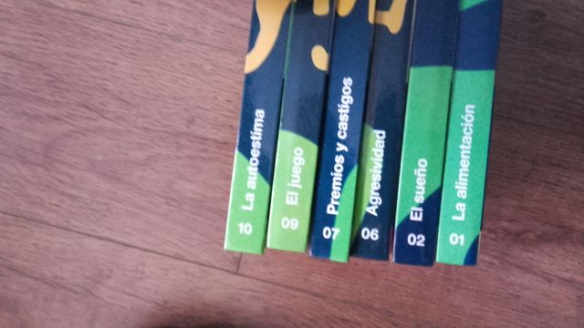 6 libros + DVD Manual Super Nanny