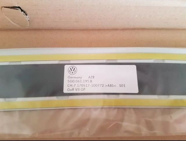 Accesorio original para maletero Golf 7, 7'5 y Tou