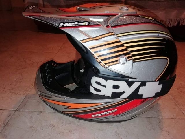 Casco Hebo + gafas spy