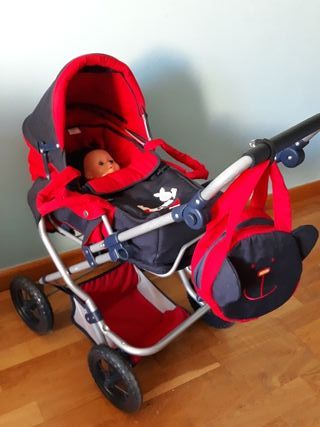 coche de bebé de juguete