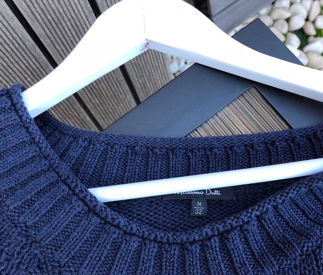 Vestido punto Massimo Dutti