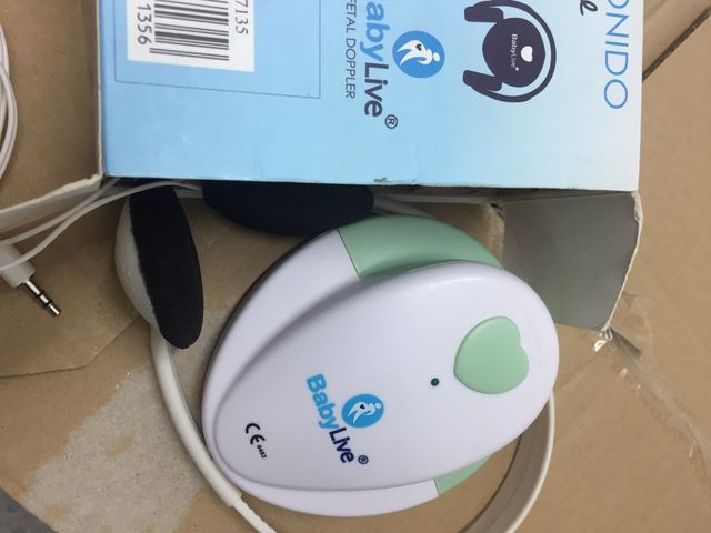 Detector de sonido fetal