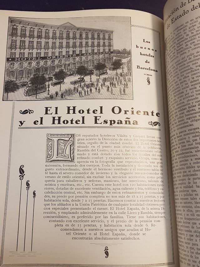 revista española almanaque 1923
