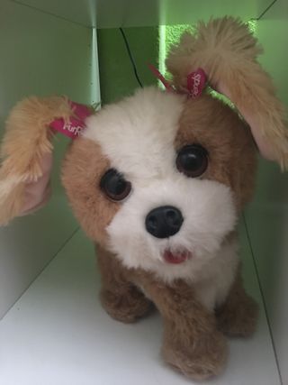 perro a pilas juguete