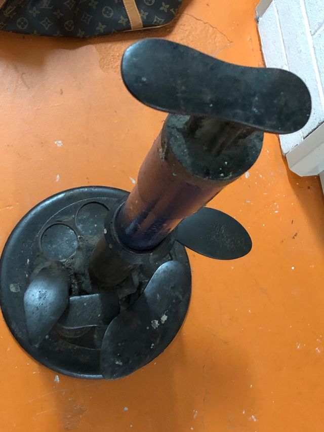 Yunque zapatero antiguo, herramienta zapateria