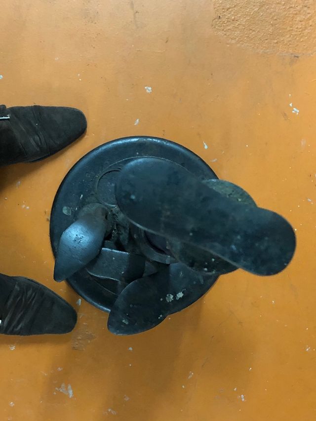 Yunque zapatero antiguo, herramienta zapateria