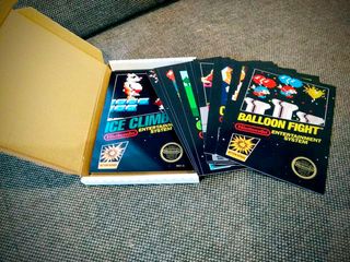 Laminas BLACK BOX de Nintendo NES