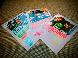 Laminas BLACK BOX de Nintendo NES