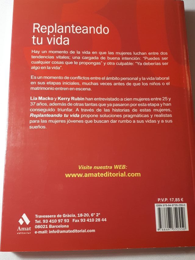 Replanteando tu vida