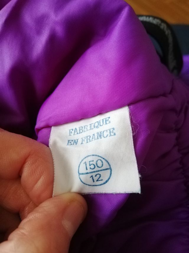 pantaloni da sci 8 anni