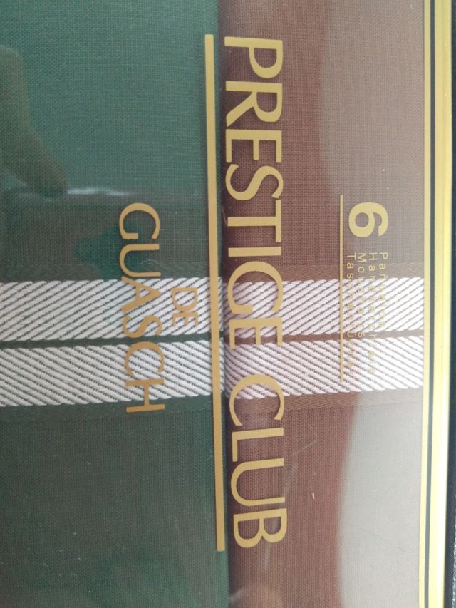 6 pañuelos Guasch, con la caja,Girona