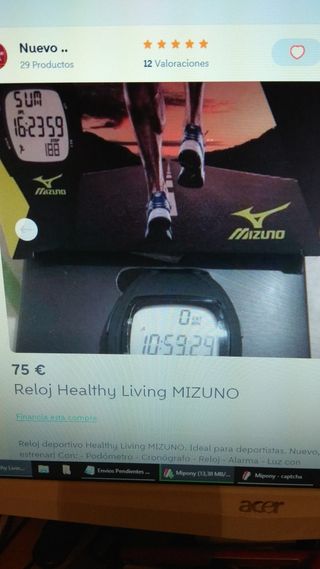 reloj mizuno el pais