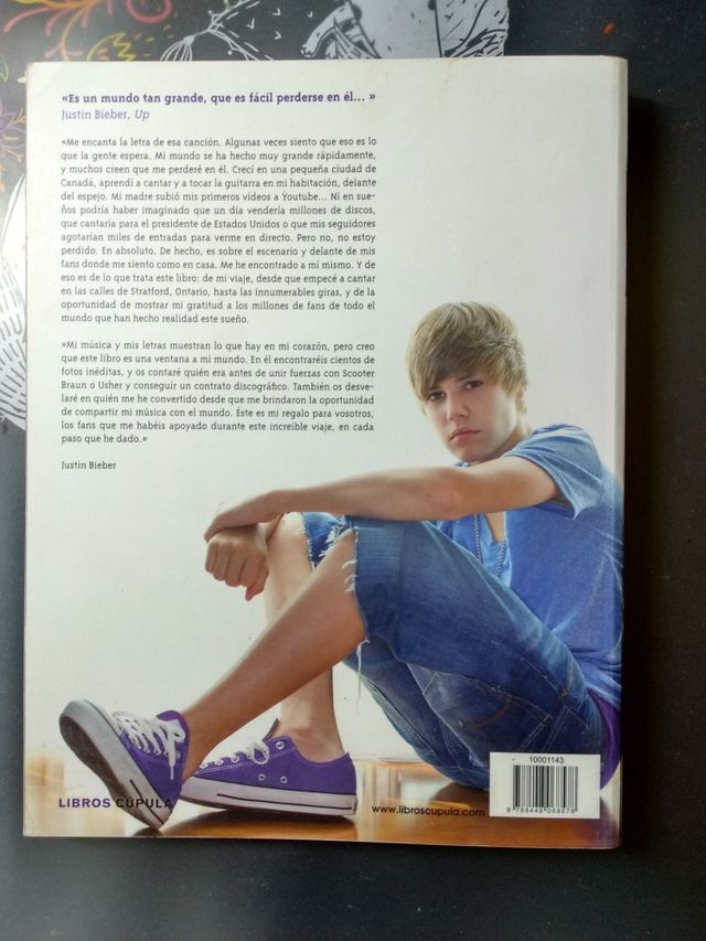 2 Libros Justin Bieber 