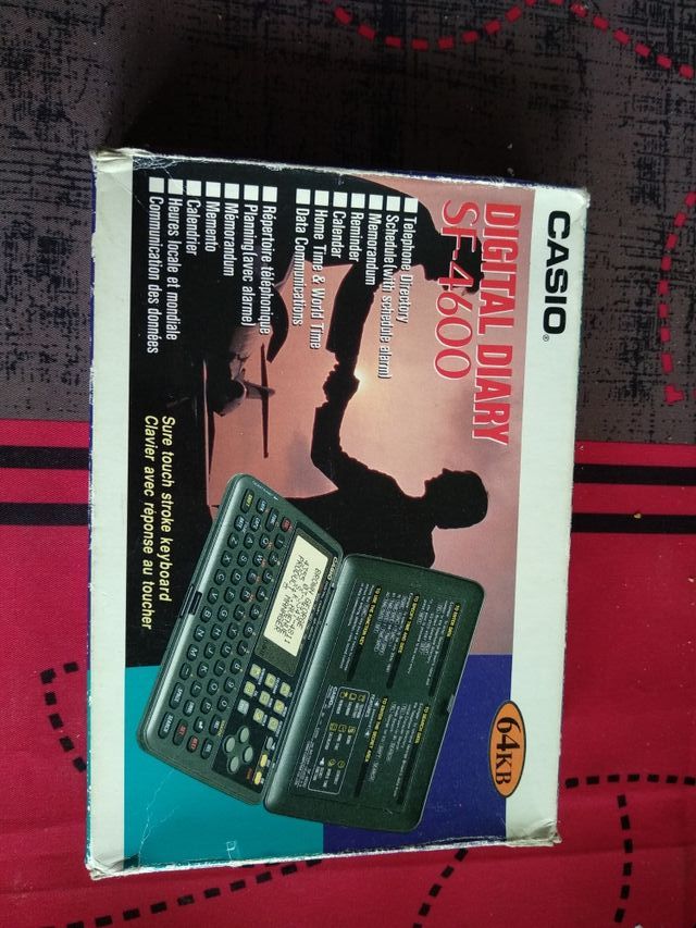 casio digital diary
