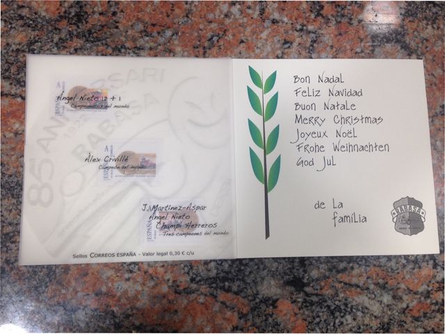 Felicitación Navidad Derbi