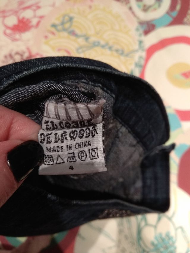 Chaqueta vaquera niña