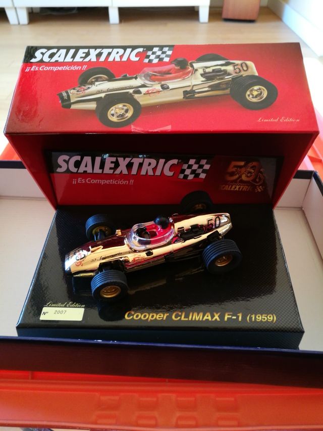 Vendo este coche para Scalextric Cooper clímax F1 