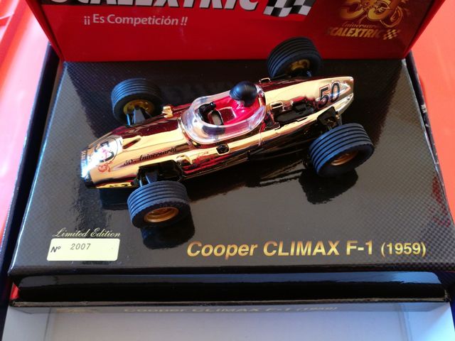 Vendo este coche para Scalextric Cooper clímax F1 