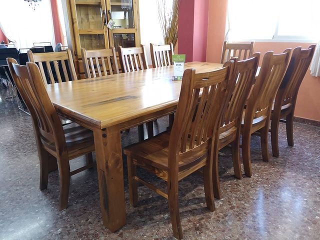Mesa rustica comedor de segunda mano por 1.350 € en Madrid en WALLAPOP Mesa rustica comedor de segunda mano por 1.350 € en Madrid en WALLAPOP