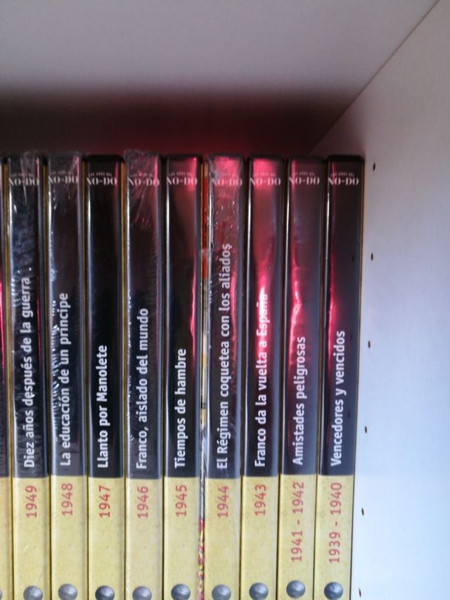 DVDs de los años del nodo, colección