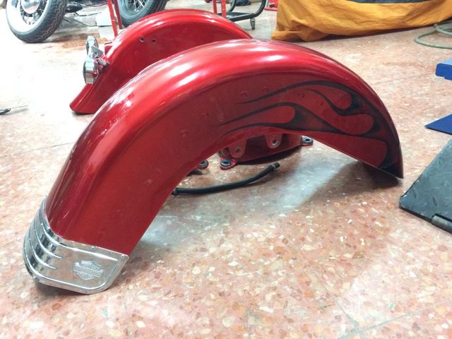 Carrocería Harley Davidson Softail Evo