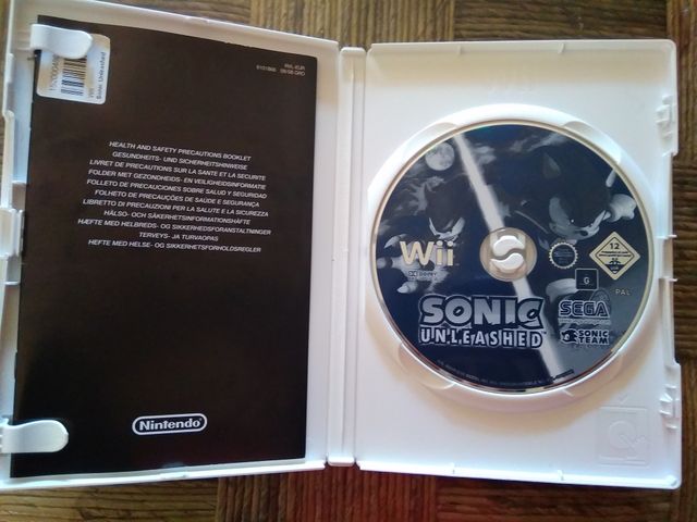 sonic unleashed para wii