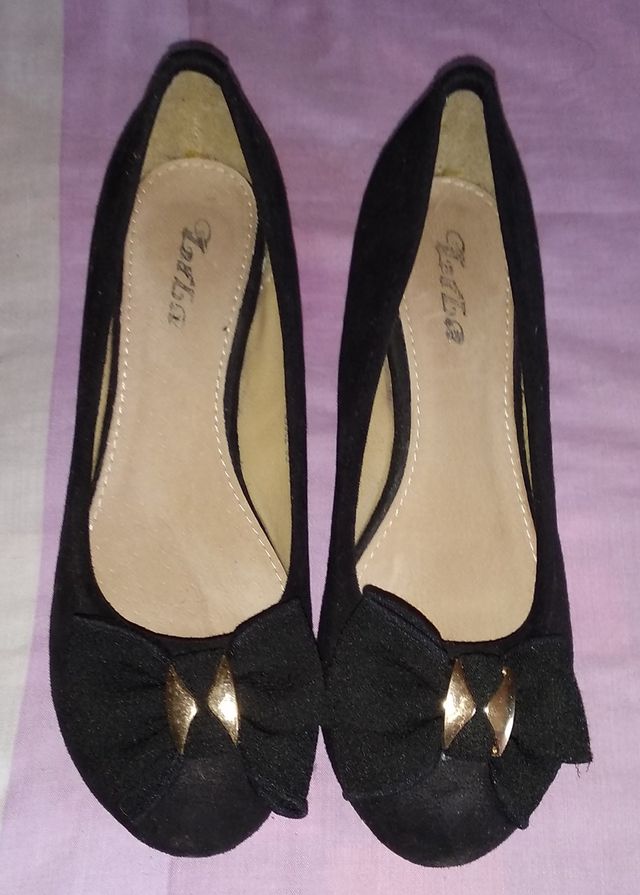 Mocassini neri in velluto 38 nuovi