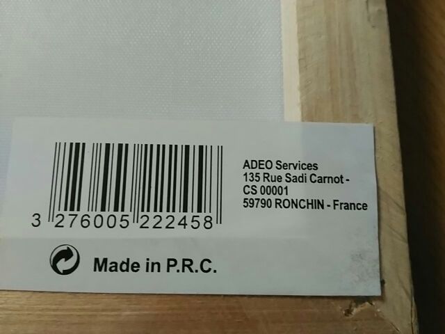 Cuadro canva nuevo Ronchin (Francia)
