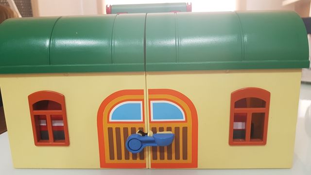estación de tren de Playmobil