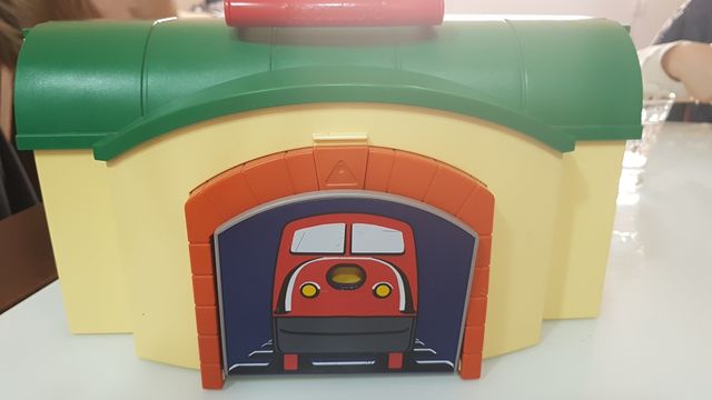 estación de tren de Playmobil