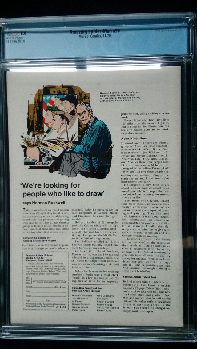 the amazing spiderman 90 cgc