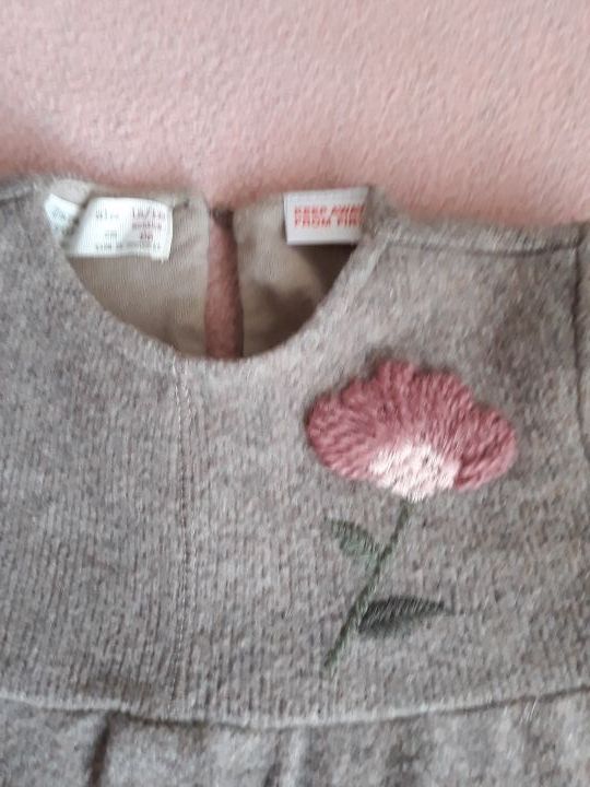 Vestido 12-18 meses zara