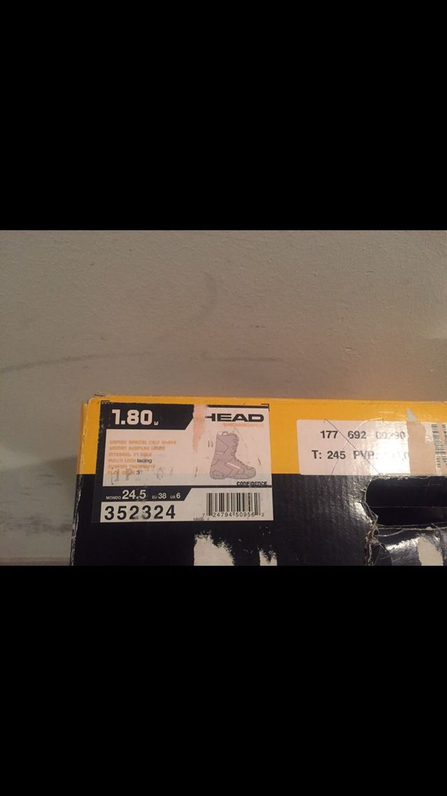 Botas snowboard Head