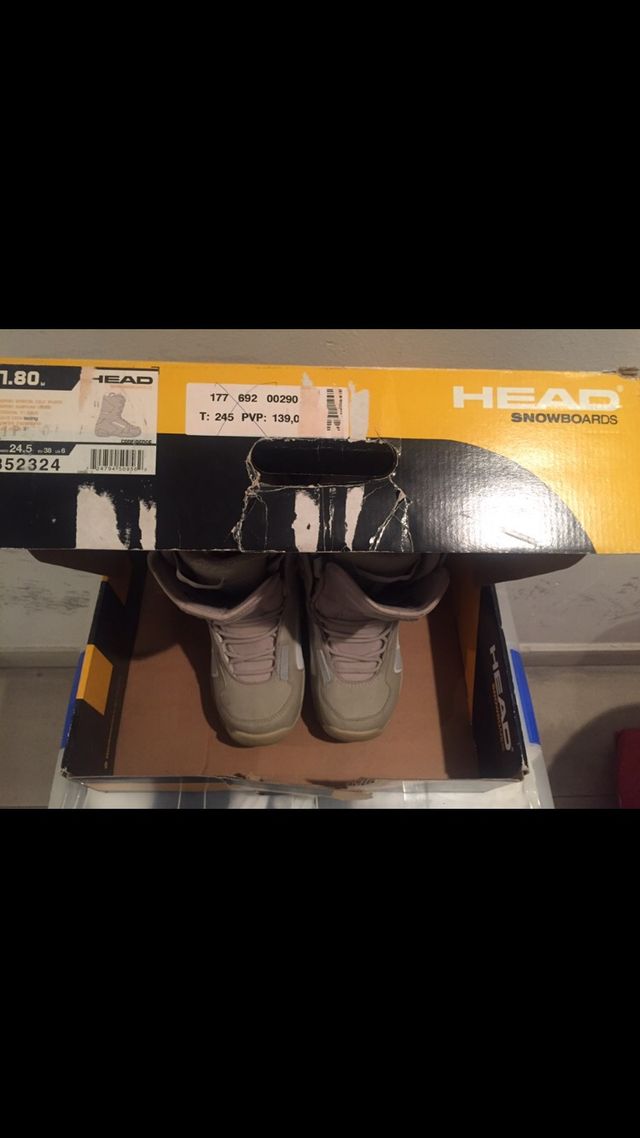 Botas snowboard Head