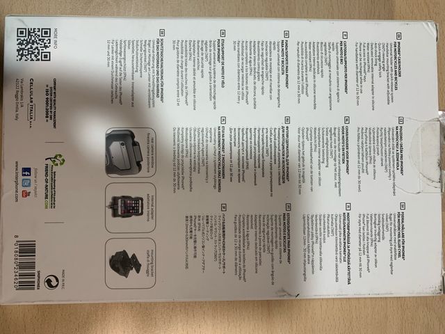 Soporte externo moto-bici para móvil IPhone 6,6S,8