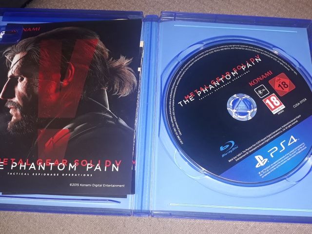 juego de play 4 the plantom pain