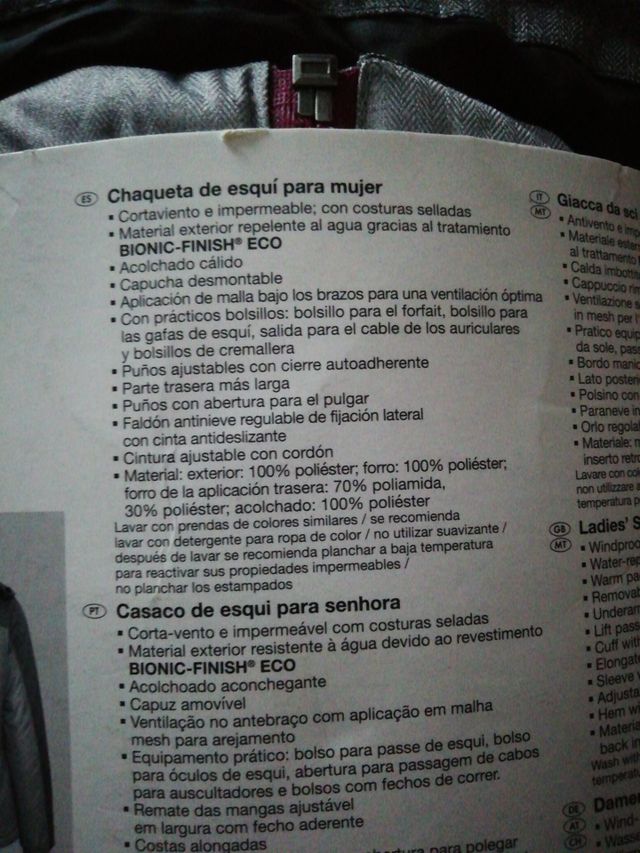 giacca da sci da donna NEW