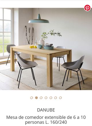 Mesa comedor nórdica de segunda mano en WALLAPOP Mesa comedor nórdica de segunda mano en WALLAPOP